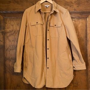 L.L. Bean structured button down tunic